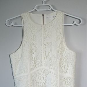 White Lace Dress from Pink Stitch